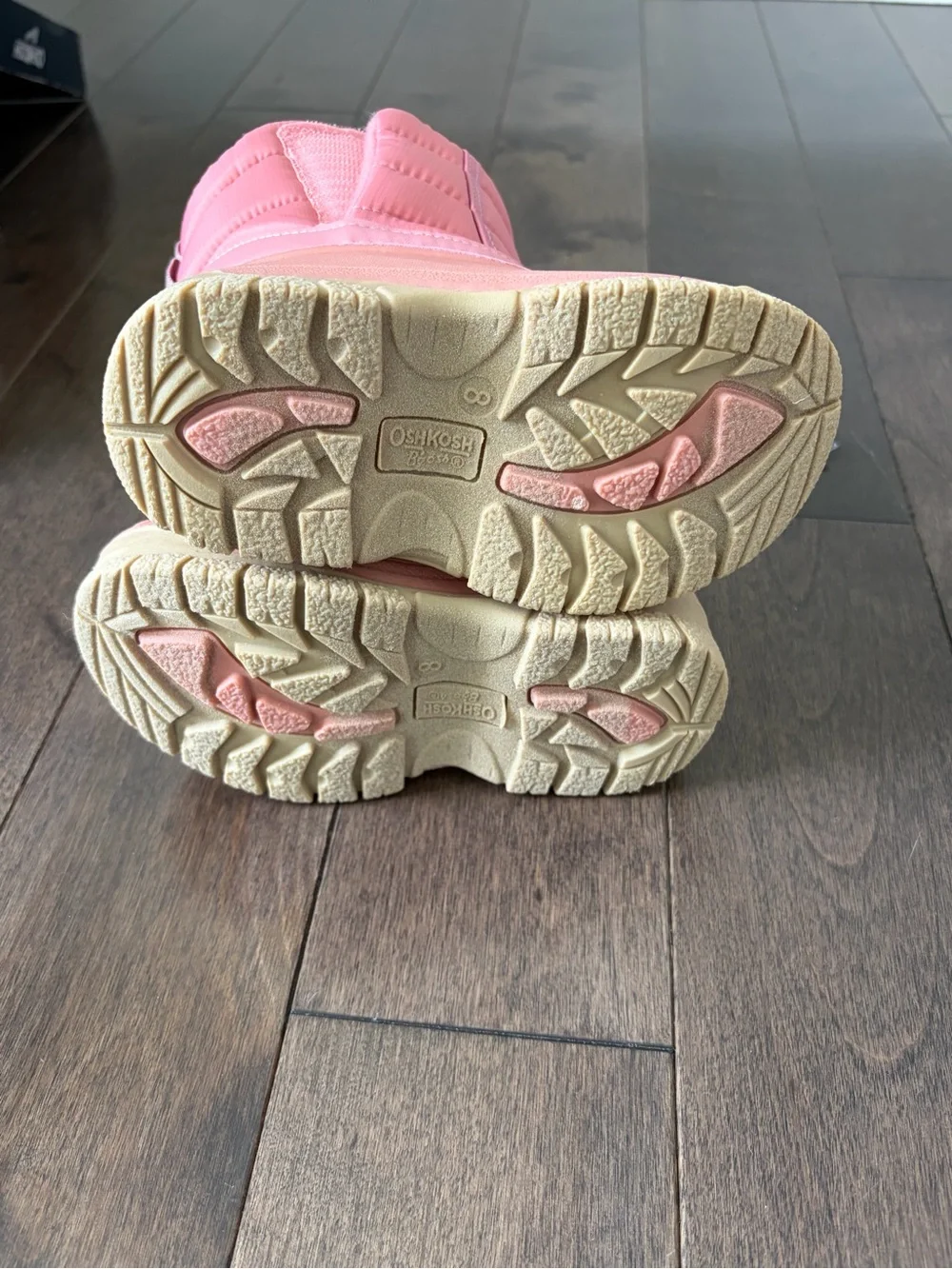 NWT OshKosh B'gosh Light Pink Toddler Girl Kid Snow winter Boots size 8T